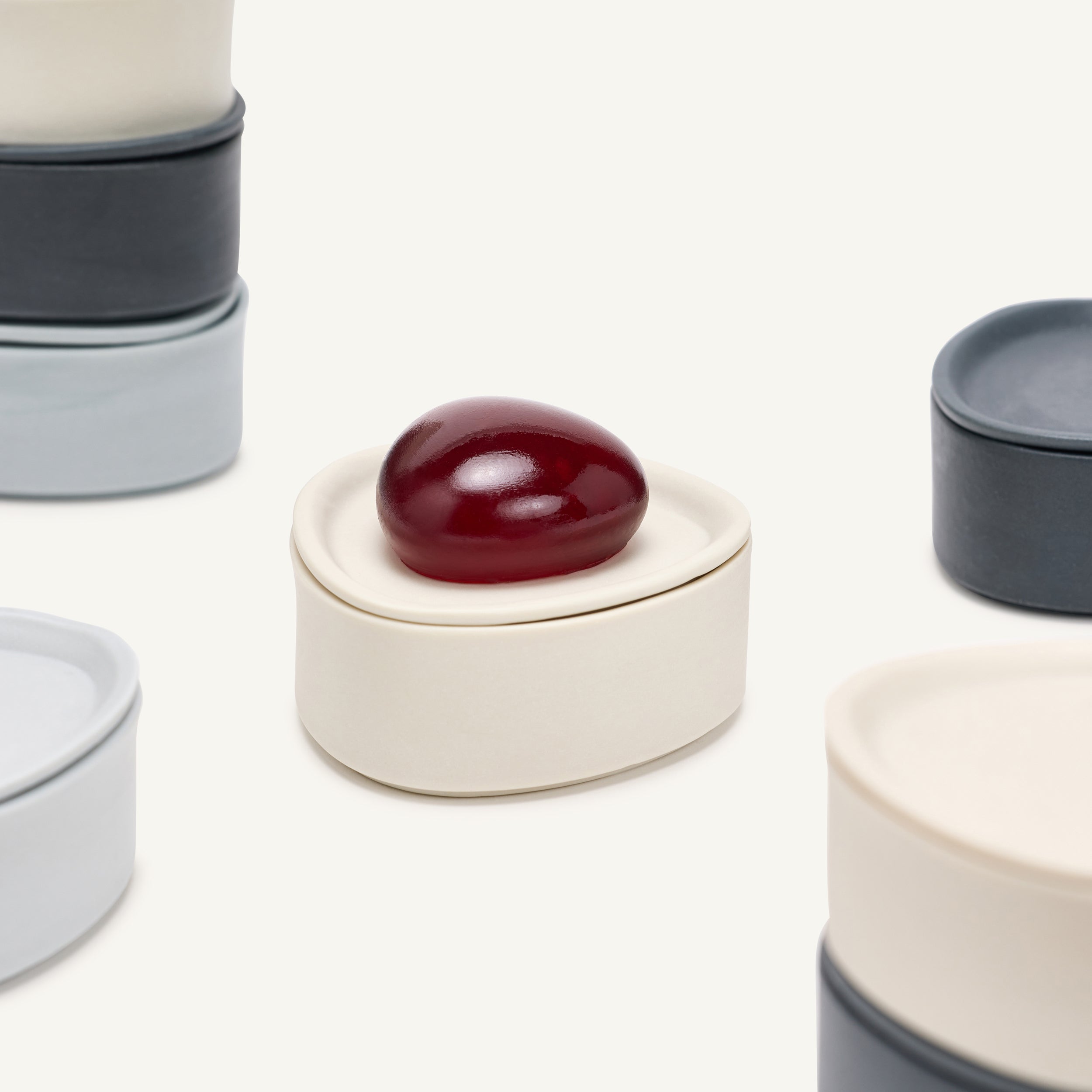 Ceramic Lid for Skincare | ReMI Beauty Australia