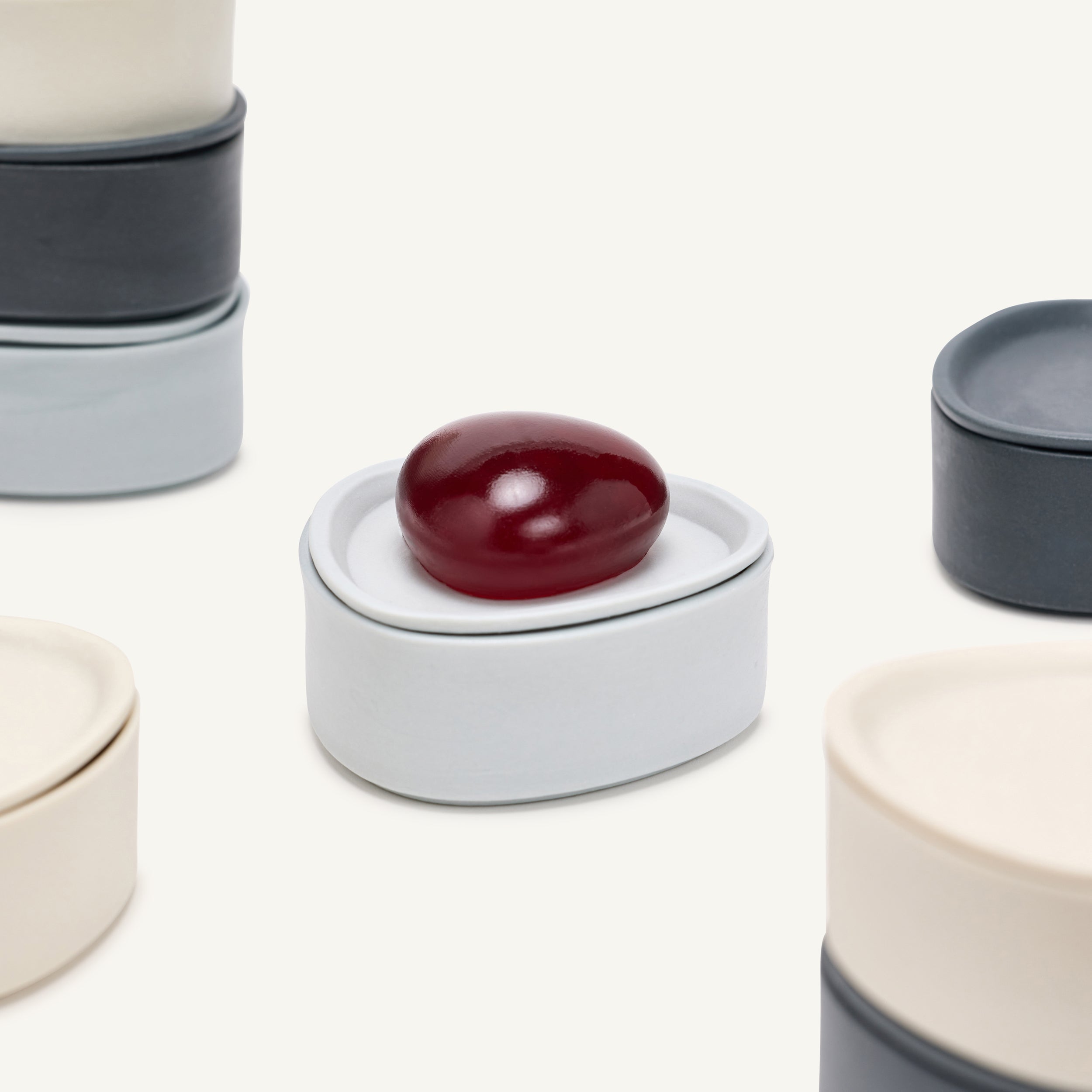 Ceramic Lid for Skincare | ReMI Beauty Australia