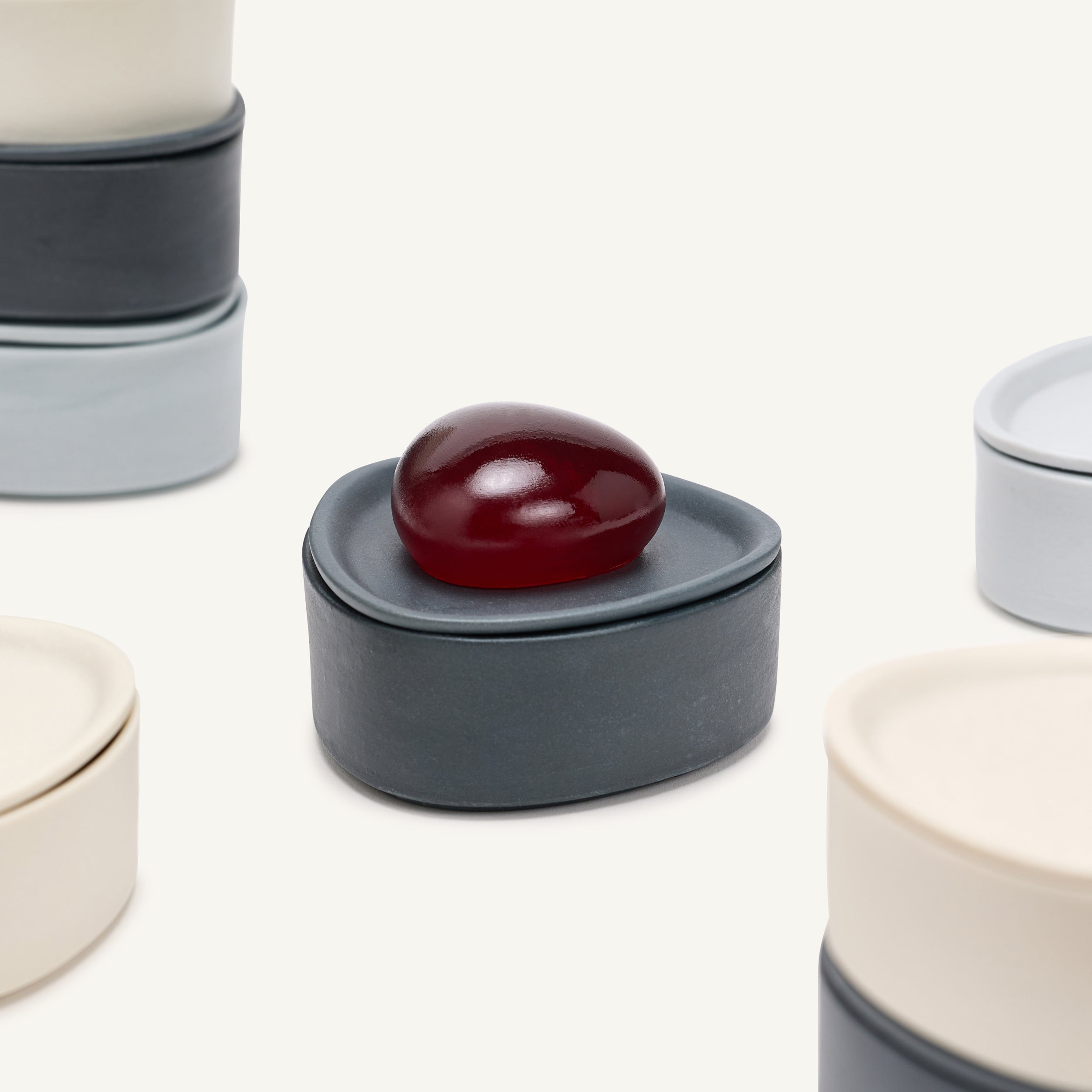 Ceramic Lid for Skincare | ReMI Beauty Australia